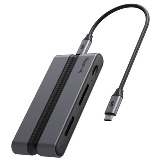 SmallRig 9-in-1 CF Express Type A / B Docking Station with SD & microSD Card Slots, USB-C USB-A HDMI RJ45 Ports, Aluminum Alloy, Compatible with macOS, Windows and Linux | 4662 4663