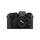 FUJIFILM X-T50 Body with XF 16-50mm f/2.8-4.8 R LM WR / XC 15-45mm f/3.5-5.6 OIS PZ Lens Mirrorless Camera 40.2MP APS-C X-Trans CMOS 5 HR Sensor X-Processor 5 7-Stop In-Body Image Stabilization Film Simulation Dial and Tilting LCD Screen