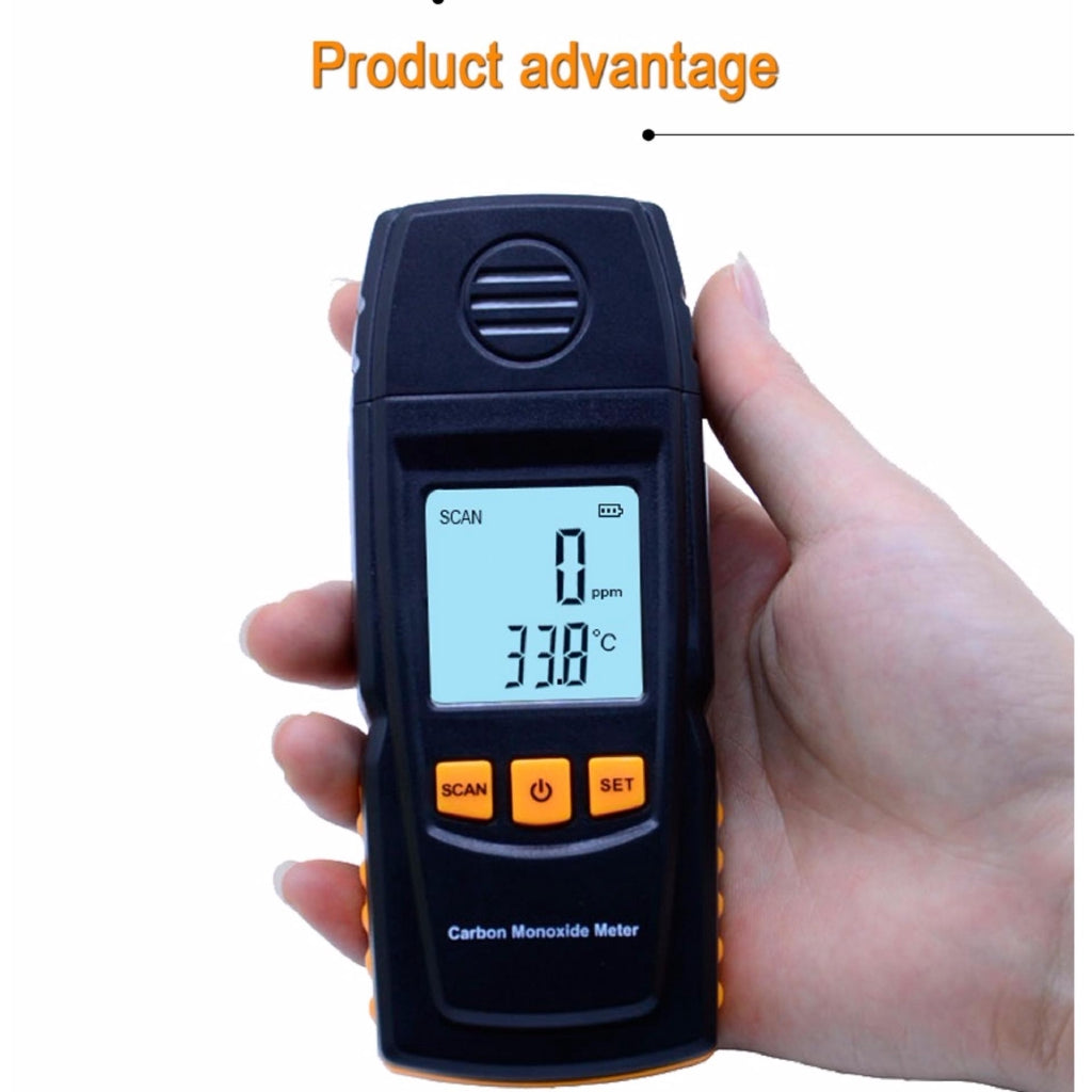 [CLEARANCE] Benetech GM8805 Carbon Monoxide Detector, High-Precision, CO concentration measuring instrument, Gas Leak Detection Alarm