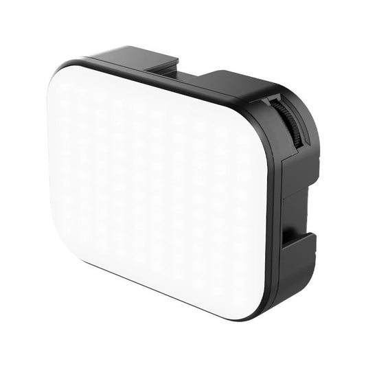 Vijim by Ulanzi VL100C Mini Pocket Video LED Light 3 Cold Shoe 170 Adjustable Ball Head 3200K-6500K Built-in Rechargeable Battery 2000mAh