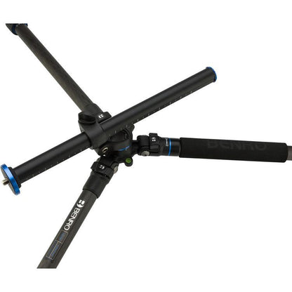 [CLEARANCE] Benro FGP18C Go Plus 1 4-Section Carbon Fiber Travel Tripod