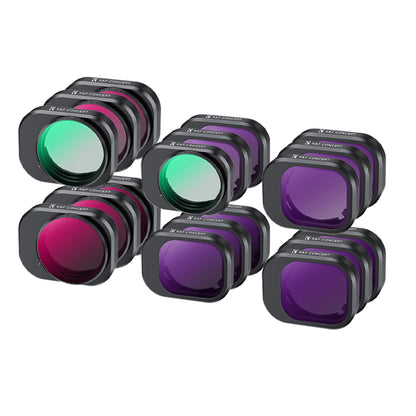 K&F Concept Nano-X Series 6pcs DJI Mini 4 Pro MRC CPL + ND Circular Polarizing + Neutral Density Drone Lens Filter Kit - CPL, ND4, ND8, ND16, ND32, ND64, ND128, ND1000, ND4/PL, ND16/PL, ND32/PL, ND64/PL