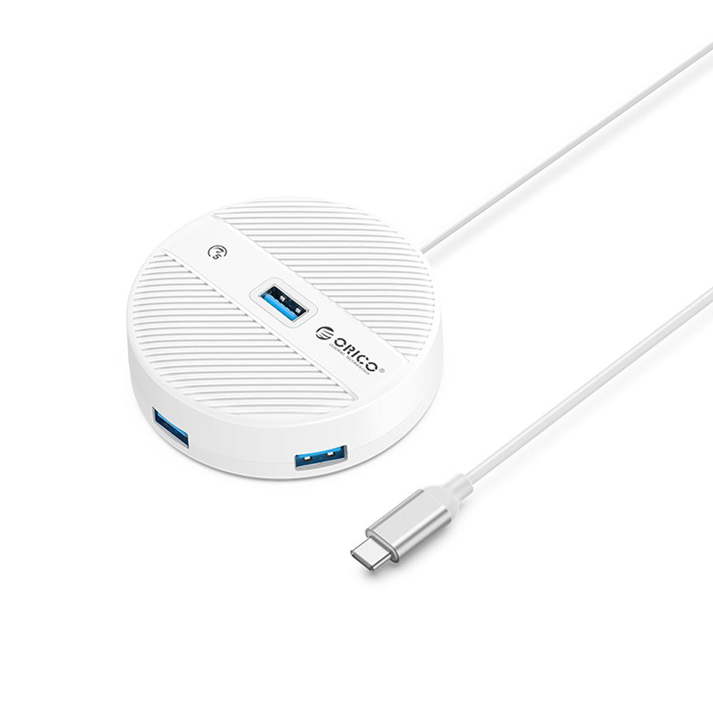 [CLEARANCE] ORICO 4-IN-1 USB HUB 5GBPS (0.3M,1M,1.8M) Type-C Cable with 1x USB 3.0 & 3x USB 2.0 Ports | Windows, Linux & macOS Support | for PCs, Computer Desktops & Laptops | USB Hubs & Docking Stations | YS1-C2