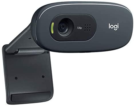 Logitech C270 Pro HD Webcam 720p 30 fps with Microphone Video Calling and Recording Zoom Camera