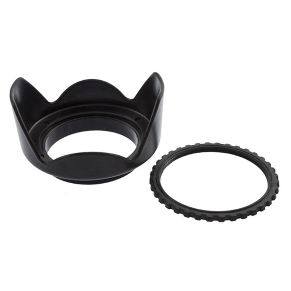 Pxel 58mm Petal Lens Hood Screw Mount Flower Shape