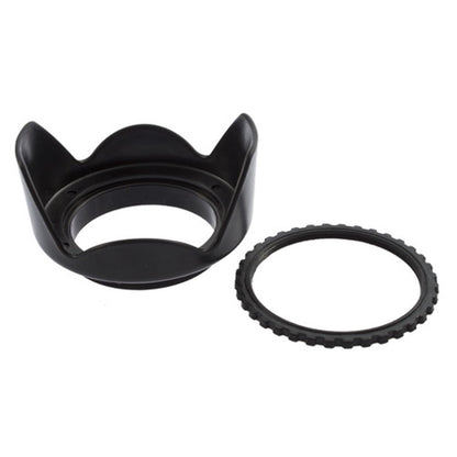 Pxel 58mm Petal Lens Hood Screw Mount Flower Shape