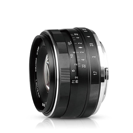 Meike MK-35mm 35mm f1.7 Large Aperture Manual Focus Micro 4/3 Lens for Panasonic Lumix GF 5/6/7 and Olympus 1EM1 EP5 43 system Mirrorless Camera