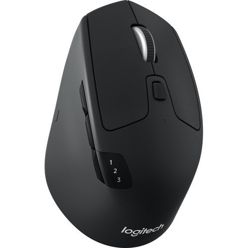 Logitech M720 Triathlon Multi-Device Wireless Mouse with 1000 DPI, Bluetooth or USB, Hyper-Fast Scrolling