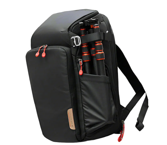K&F Concept 25L Camera Backpack with 16" Laptop Compartment, Expandable Up to 4L, Quickdraw Dual Compartment, Rain Cover for Sony Fujifilm Canon Nikon Lumix DJI Drone, Lenses, Battery, Speedlite Flash & Photography Accessories Storage Bag