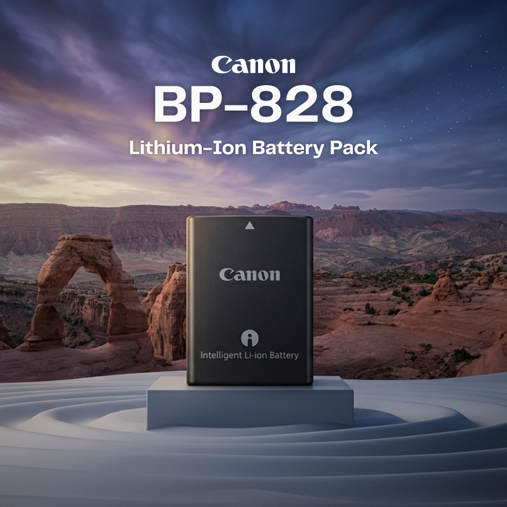 Canon BP‑828 Lithium‑Ion Rechargeable Battery Pack 2670mAh for