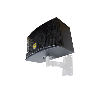 KEVLER KV-450 10" 450W Passive Karaoke Speaker System (PAIR) with 2-Way Bass Reflex, 4 Layer Coil Woofer, and Built-In Ceiling and Pole Mounting Ports