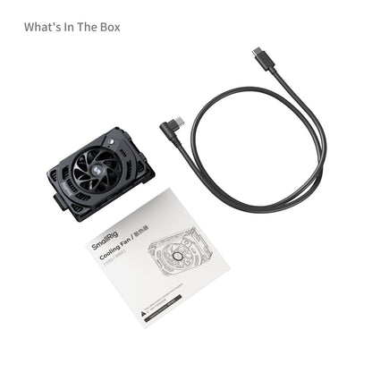 SmallRig Sp-On Thermostatic Camera Cooler with Two-Way Modes, Up to 7000RPM Cooling Fan for Canon EOS R50V, Mark II & R5 & Sony ZV-E1, ZV-E10 II, ZV-E10, ZV-1, ZV-1F, A7 IV,  7S III, A7C, A7C II, A7CR, A6700, FX3, FX30 | 5063 5152 | JG Superstore
