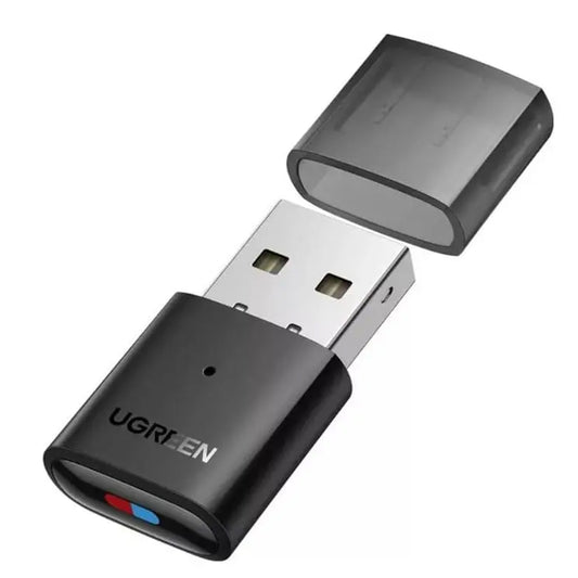 UGREEN Portable Bluetooth 5.0 USB-A Transmitter for Nintendo Switch & PlayStation (PS5 / PS4 / PS4 Pro / PS3) w/ 10 Meters Max Distance Connection Dongle Wireless Speaker Earbuds, Headphones, TV's & Computers (Windows/MacOS/Linux) | CM408
