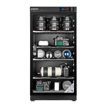 Andbon AD-100S Dry Cabinet Box 100L Liters Digital Display with Automatic Humidity Controller