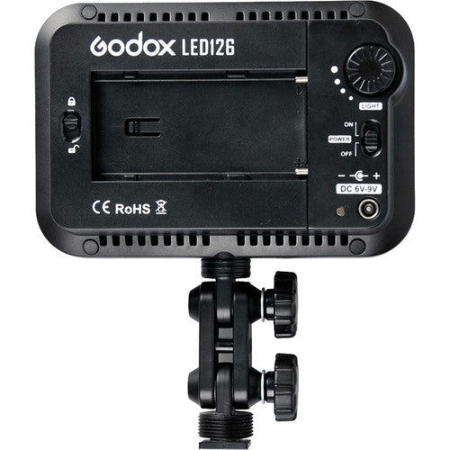 Godox LED126 LED 126 Camera Lighting Video Light Outdoor Photo Light for DSLR Camera Photography Vlogging Shoot Streaming