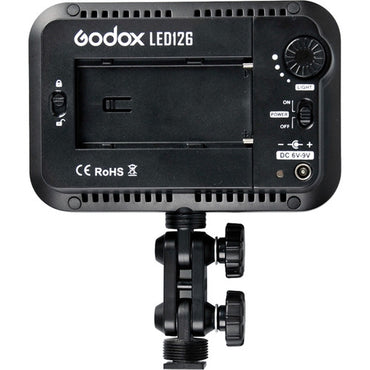 Godox LED126 LED 126 Camera Lighting Video Light Outdoor Photo Light for DSLR Camera Photography Vlogging Shoot Streaming