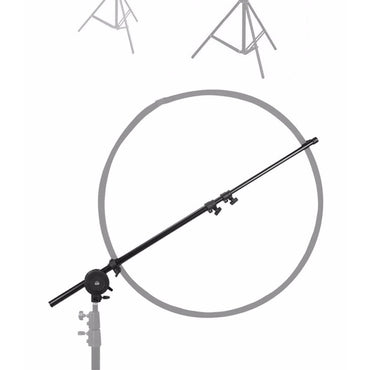 Pxel LS-RH175 Extendable 65cm to 175cm Studio Reflector Holder Arm with Swivel Grip Head Clamp