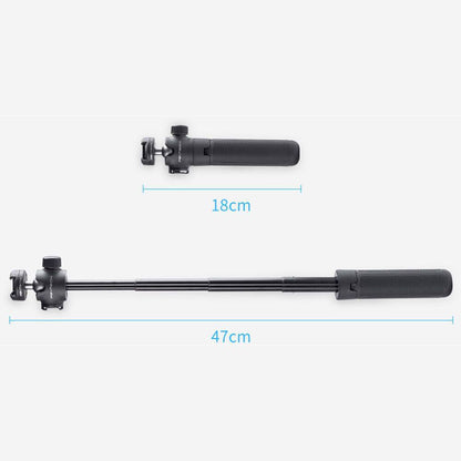 PGYTECH CapLock Quick Release Action Camera Selfie Stick Tripod with Cold Shoe Mount and 1/4" Screw Adapter for Insta360, DJI, GoPro, and Smartphone Holders | P-GM-218