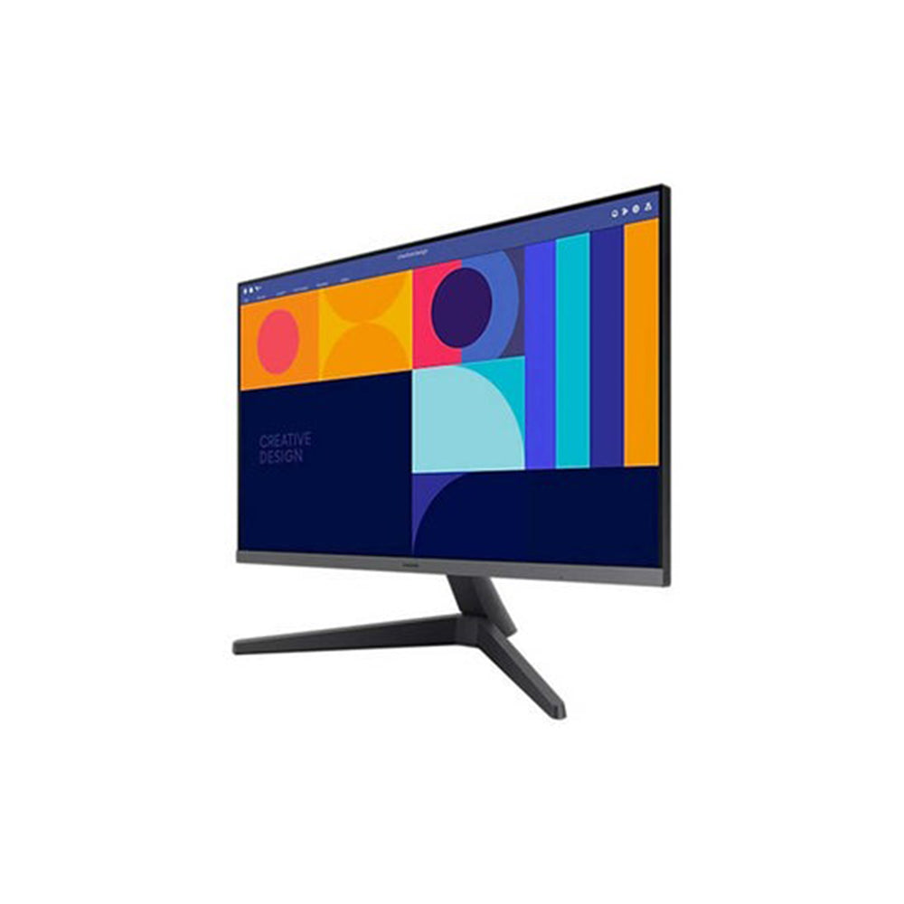 Samsung 24" 100Hz Full HD IPS Essential S3 Monitor with AMD FreeSync and Game Mode for Computer PC Setup - LS24C330GAEXXP