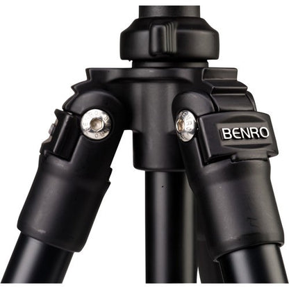Benro TSL08AS2CSH Slim Aluminum Video Tripod Kit 4-Section with S2P Head 5.5 lbs Capacity