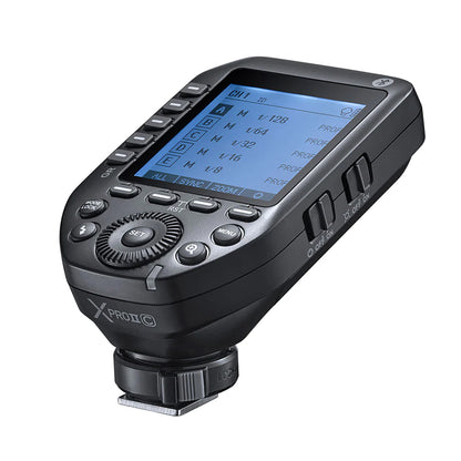 Godox XPRO-C XPROII-C E-TTL II 2.4Ghz Wireless Flash Trigger Transmitter with Autoflash and Max 328ft Range, Sekonic L-858 & TCM Function, Mobile App Control and Multi ID Access Settings for DSLR and Mirrorless Camera
