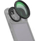 SmallRig MagEase 52mm Magnetic Filters & M-Mount Filter Adapter Ring for Compatible Smartphone Cases & Cages / Variable ND (ND2-32), CPL Polarizer, Black Mist 1/4 Diffusion Filters