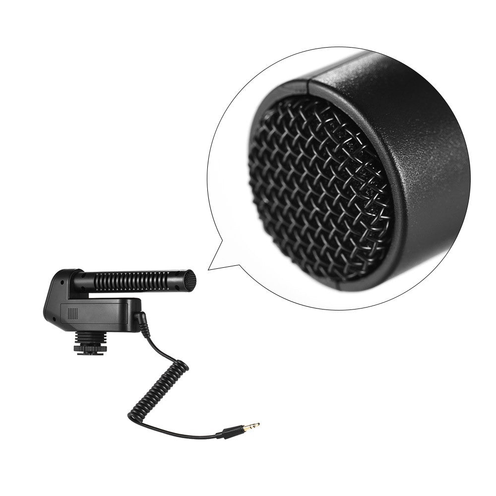 Boya BY-VM600 Cardioid Directional Condenser Microphone Mic for Canon Sony Nikon Pentax DLSR Camera