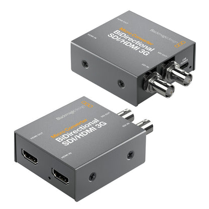 [CLEARANCE] Blackmagic Design SDI / HDMI 3G Bi-Directiol Video Micro Converter with USB C Power Supply Port for Digital Camera Computer PC Laptop Display Monitor Live Production and Broadcasting