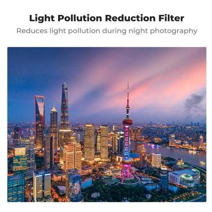 K&F Concept DJI OSMO POCKET 3 NO-X Light Pollution Reduction Lens Filter for Night Scenes & City Lights - Multi-Coated Optical Glass, Ultra-Slim Magnetic Frame, High-Definition, Waterproof & Scratch-Resistant | Camera Accessories