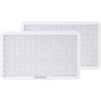 Aputure Amaran Pano 60c P60c RGB COB 60W Mobile Light Panel 2 Light Kit, 12 Built-in Lighting Effects, 2300K-10000K CCT, 6,790 Lumens, 22,220 Lux, CRI 96 TLCI 97, USB-C PD, Sidus Link & Bluetooth Control, Lighting for Video & Photography