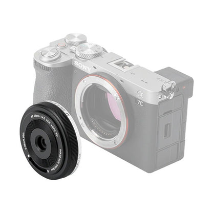 Viltrox AF 28mm f/4.5 FE VCM ASPH ED Sony E-Mount | Nikon Z | FUJIFILM XF Mount Auto Focus Prime Pancake Lens with Full Frame Optics and APS-C Format with Ultrathin Design, STM Motor for Sony, Nikon, Fujifilm Mirrorless Cameras
