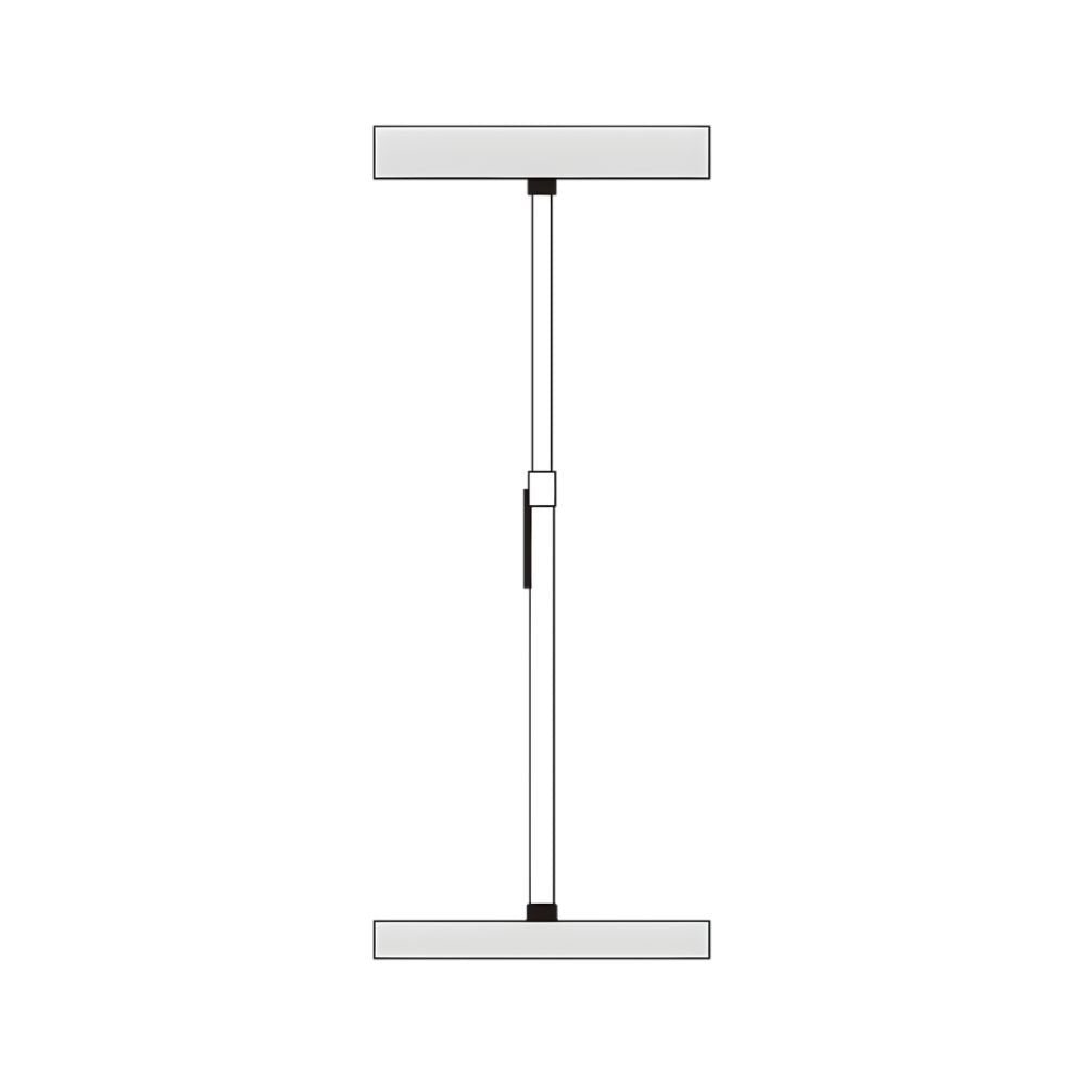 Dearkol Studio Telescopic Grip Auto Pole Set with Rubber Protective End Caps