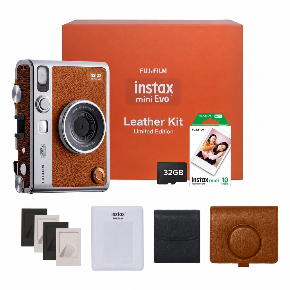FUJIFILM Instax Mini Evo Hybrid Instant Film Camera - All Colors