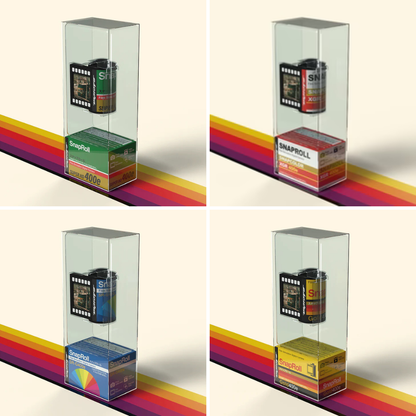 Escura SnapRoll Film Simulation Style Keychain Digital Camera 1pc Blind Box