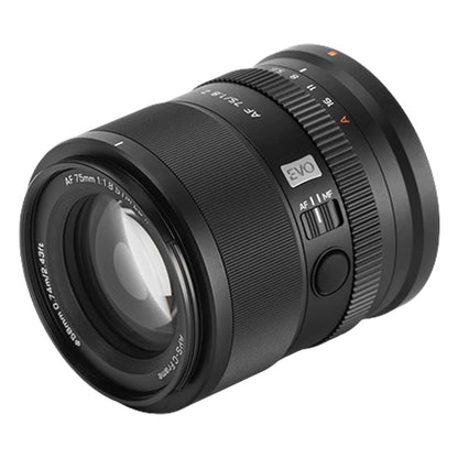 Viltrox AF 75mm F1.8 EVO APS-C Portrait Prime Lens for Fujifilm X / Nikon Z Mount with STM AF