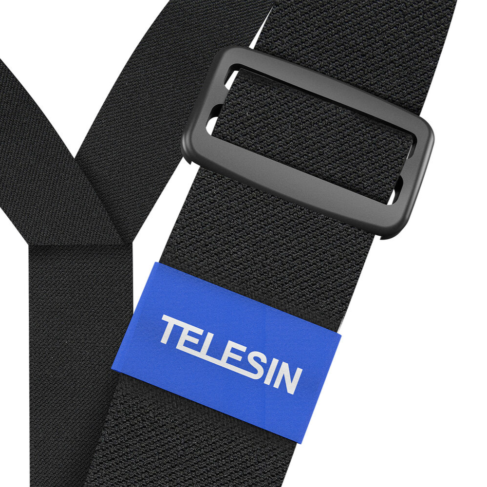 TELESIN Vest Chest Strap for Action Cameras with QR Quick Release Buckle