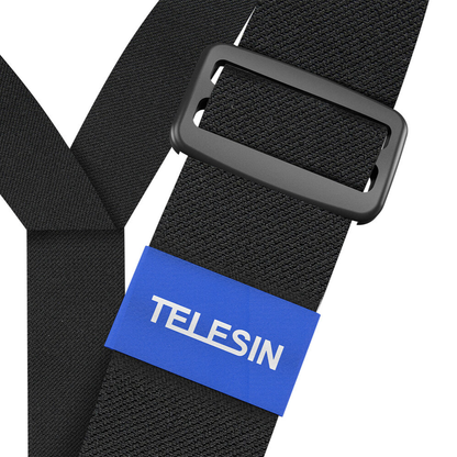TELESIN Vest Chest Strap for Action Cameras with QR Quick Release Buckle