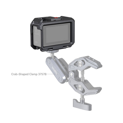 SmallRig Camera Cage for DJI OSMO ACTION 4 & 3 - Formfitting Full Coverage Protection, Cold Shoe, Magnetic Quick Release Mounts, Unobstructed Access to Ports & Buttons, Multiple Mounting Options | 4119C