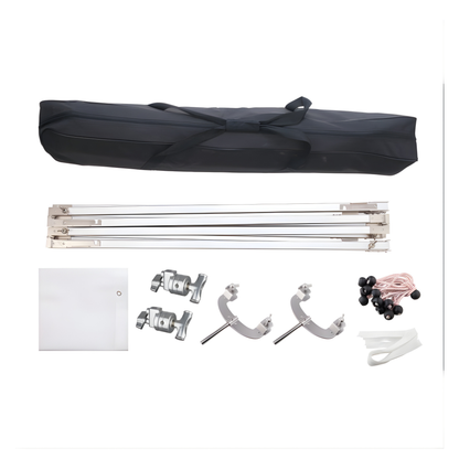 DearKol Heavy-Duty Photography Butterfly Frame, 40cm x 240cm & 360cm x 360cm Wide with Soft Diffuser (HD-2400A, HD-3600A)