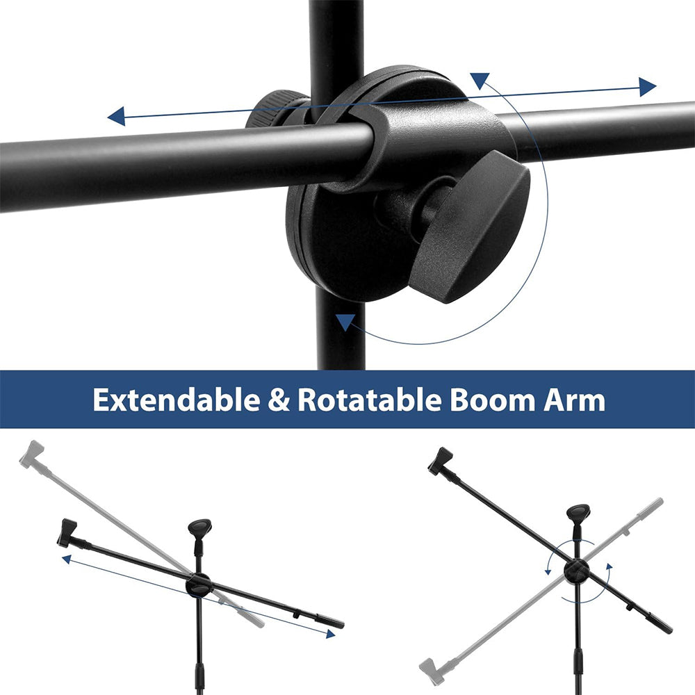 Pxel Tripod Microphone Boom Stand