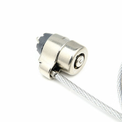 ArgoX Key Type Security Laptop Lock Cable with Braided Steel Wire - 3 x 7 mm (Kensington Slot) for PC, Desktop Computer, Monitor, CPU, etc. | SP-KL002