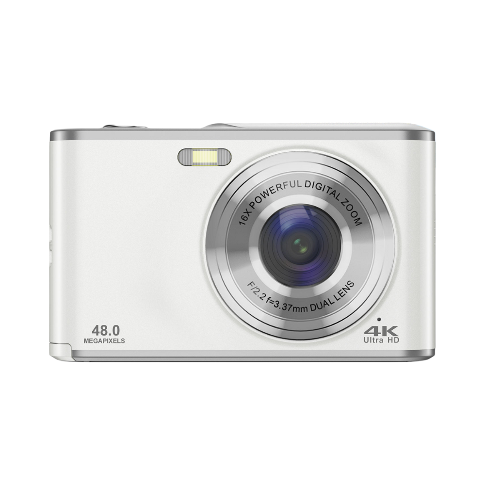 SONGDIAN DC306L 48MP Digital Vlogging Camera 4K UHD with Selfie Lens, AF Autofocus 16x Digital Zoom, 2.4" IPS Display Screen, Built-in Flash, 600mAh Lithium-Ion Battery and TF Card Slot Up to 256GB Capacity for Point and Shoot Photography