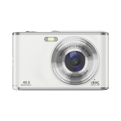 SONGDIAN DC306L 48MP Digital Vlogging Camera 4K UHD with Selfie Lens, AF Autofocus 16x Digital Zoom, 2.4" IPS Display Screen, Built-in Flash, 600mAh Lithium-Ion Battery and TF Card Slot Up to 256GB Capacity for Point and Shoot Photography