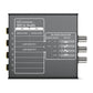 [CLEARANCE] Blackmagic Design 8 Channel 3G SDI to 6.35mm AUX Analog Stereo and Digital AES/EBU Audio Converter Box with Redundant Signal Input and Automatic Resolution Switching for Video Recording and Broadcast | CONVMCSAUD