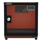 Andbon AB-18C 18L Electronic Dry Cabinet Moisture Proof Dehumidifying Box with 30-60%RH, Noiseless, Analog Digital LCD Display, Controller Knobs and Key Lock Security for DSLR Mirrorless Cameras & Lens Lenses | Metallic Grey, Silver Black, Amber Orange