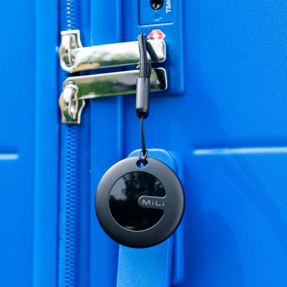 MiLi MiTag Duo Item Finder with Keyring - iOS Apple Find My & Android Google Find Hub Compatible