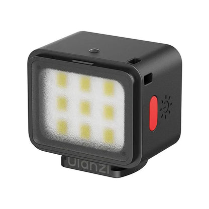 Ulanzi DG01 LED Mini Cube Light with Magnetic Cold Shoe Mount, 500mAh, Up to 4hrs Max Usage, 3-Level of Brightness & Mini Diffuser for Vlogging, Selfie and Portrait Photography | L204 | L196 | JG Superstore