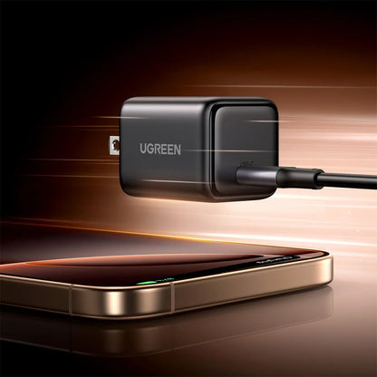 UGREEN 30W USB-C GaN Fast Charger Power Adapter for Phones, Tablets & USB-C Devices