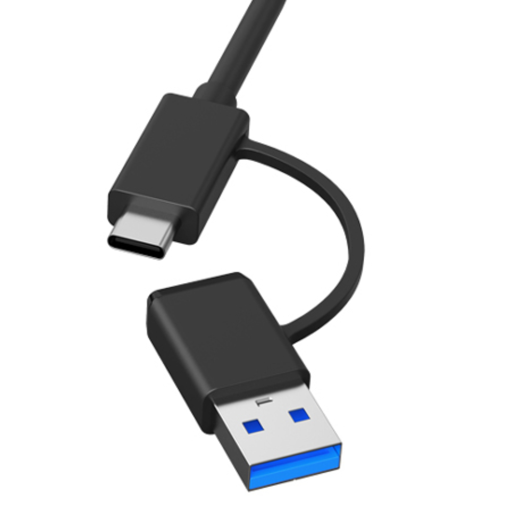 HOMAN 2 in 1 SD MicroSD Card Reader UHS-II / UHS-I USB 3.2 Gen 1 Port Max 265MB/s Data Transfer Rate