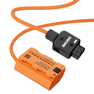 ZGCINE USB Type C / D-Tap NP-FZ100 Dummy Battery for Sony A7 IV, A7C II, A7R V, A9 III, A1, FX30, ZV-E1 Mirrorless Cinema Line Cameras | Continuous Power Supply for Video Recording, Live Streaming & Production | PD-FZ100 | DT-FZ100